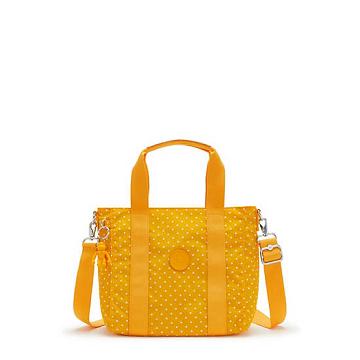 Torby Tote Kipling Asseni Mini Printed Żółte | PL 1752FD